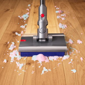 Dyson V12s Detect Slim Submarine Επαναφορτιζόμενη Σκούπα 2 σε 1 Stick & Χειρός Yellow/Iron/Nickel 485350-01
